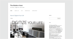 Desktop Screenshot of modernhoot.com