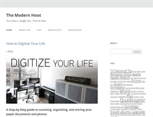 Tablet Screenshot of modernhoot.com